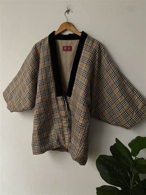 kimono burberry